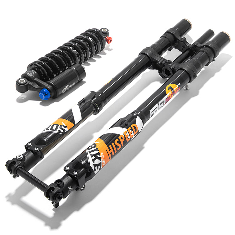 SHE7021 - FASTACE  REAR SHOCK
 (with  L&R Fork Protector, bolts kit  , Tapered Roller Bearing,FST front wheel axle ) - Eride Pro New Zealand