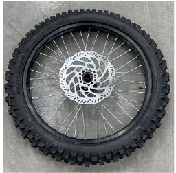 SHE7019 - Front Wheel Assembly
(FRONT TIRE +TUBE+rim stripe+Front Wheel Assembly+front brake disc+Front Wheel Hub Cone Spacer (with bolts)) - Eride Pro New Zealand