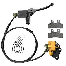 E7766L - Brake2-Rear Brake Cylinder Pump Assembly with caplier(with 2screws) - Eride Pro New Zealand