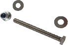 E7506 - Headlight Adjuster Bolt and Nut - Eride Pro New Zealand